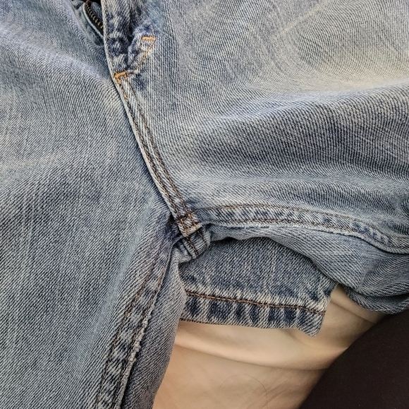 Women's American Eagle Light Wash Favorite Bootcut Jeans Size 10 Long - Picture 7 of 9